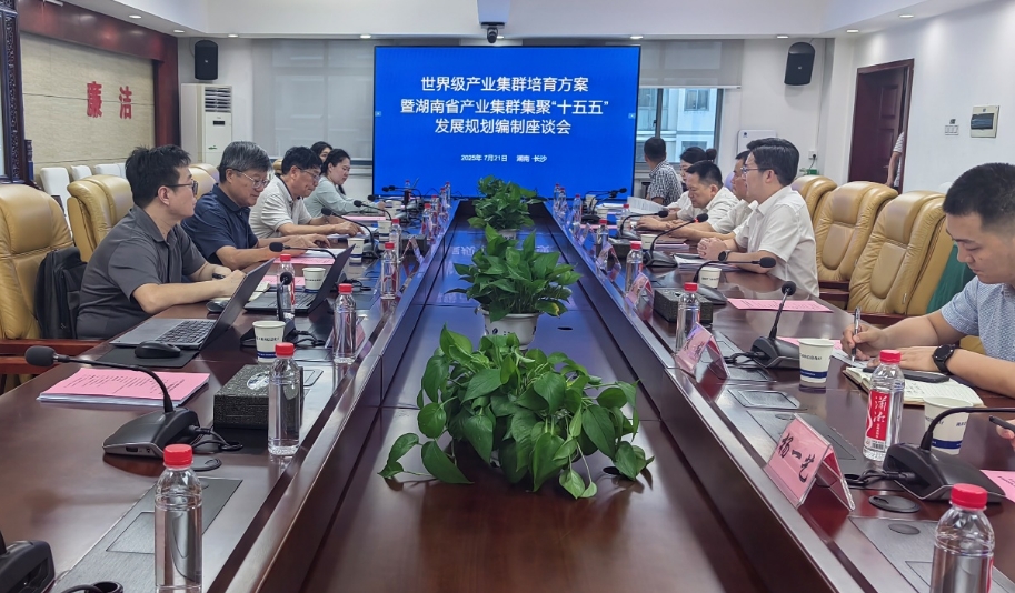 敢為人先促改革 匯智聚力建集群 —— 我院赴湖南工信廳匯報湖南省產(chǎn)業(yè)集群集